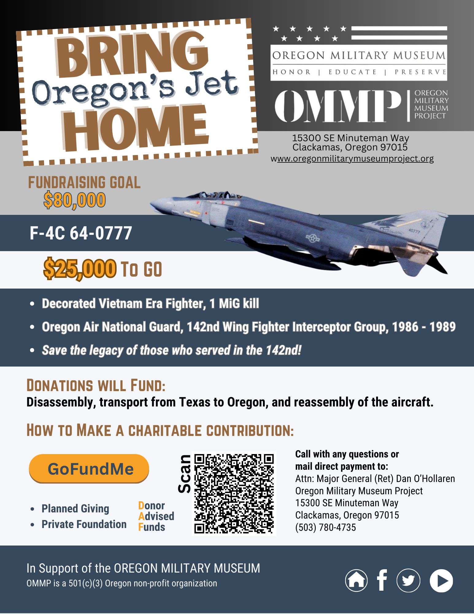 Bring Oregon's Jet Home